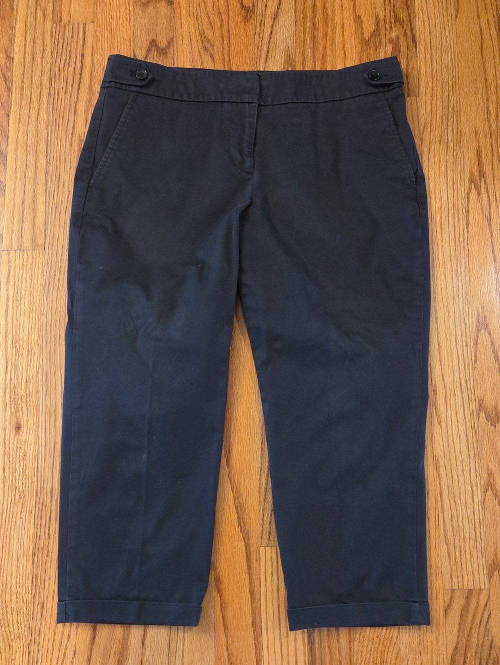 Talbots Signature Black Cropped Pants Size: 10P
